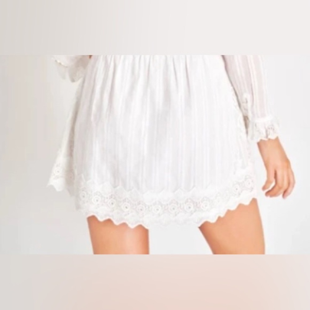 LoveShackFancy White Sterling Mini Skirt
Size: XL - Picture 7 of 7